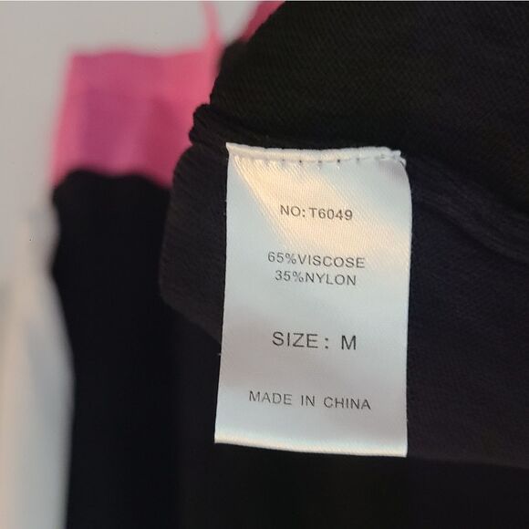 Terra SJ Apparel Colorblock Knit Blouse - Picture 7 of 7